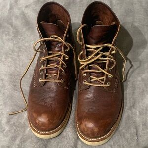 Red Wing 8196 Briar Oil Slick Leather Boots